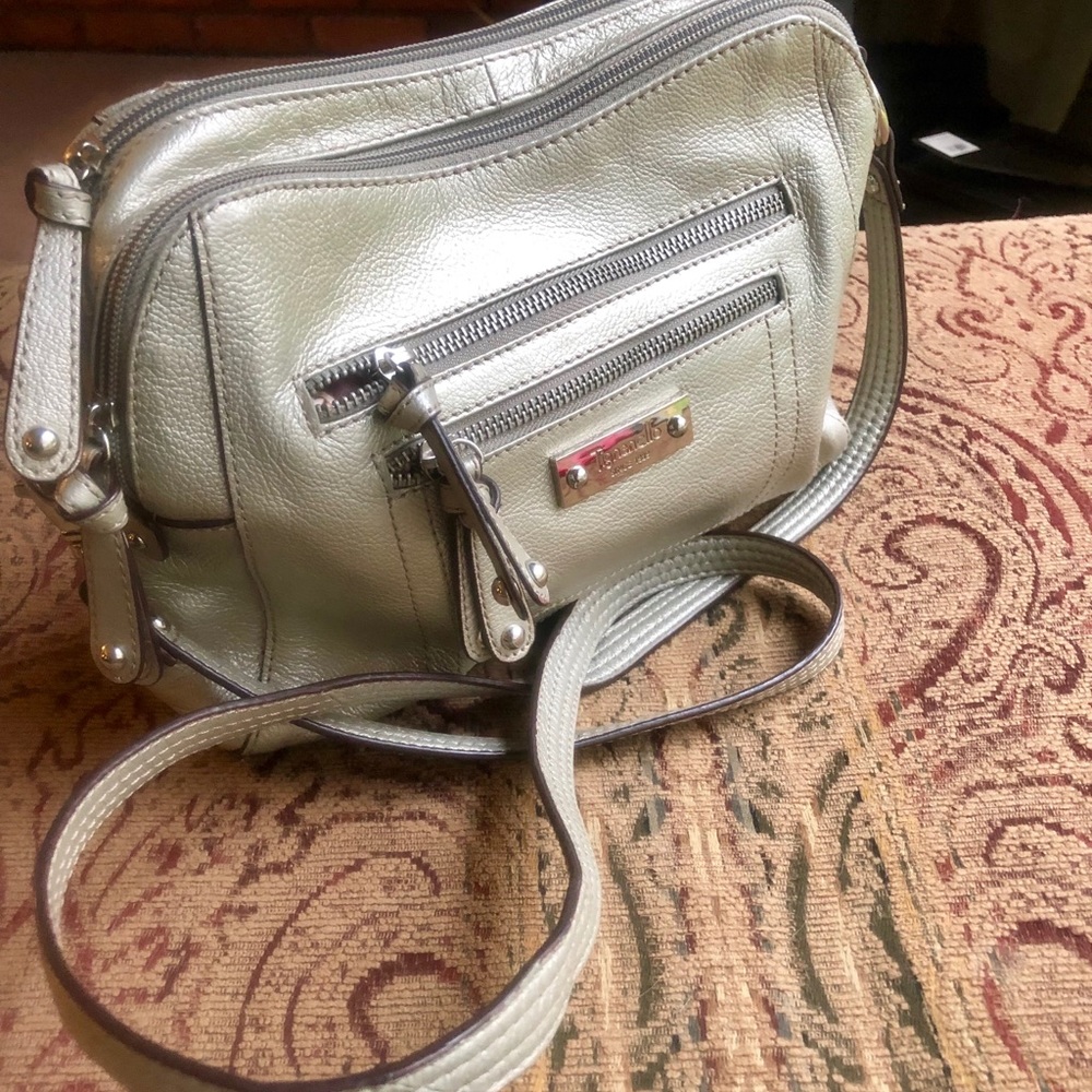 Tignanello leather purse!